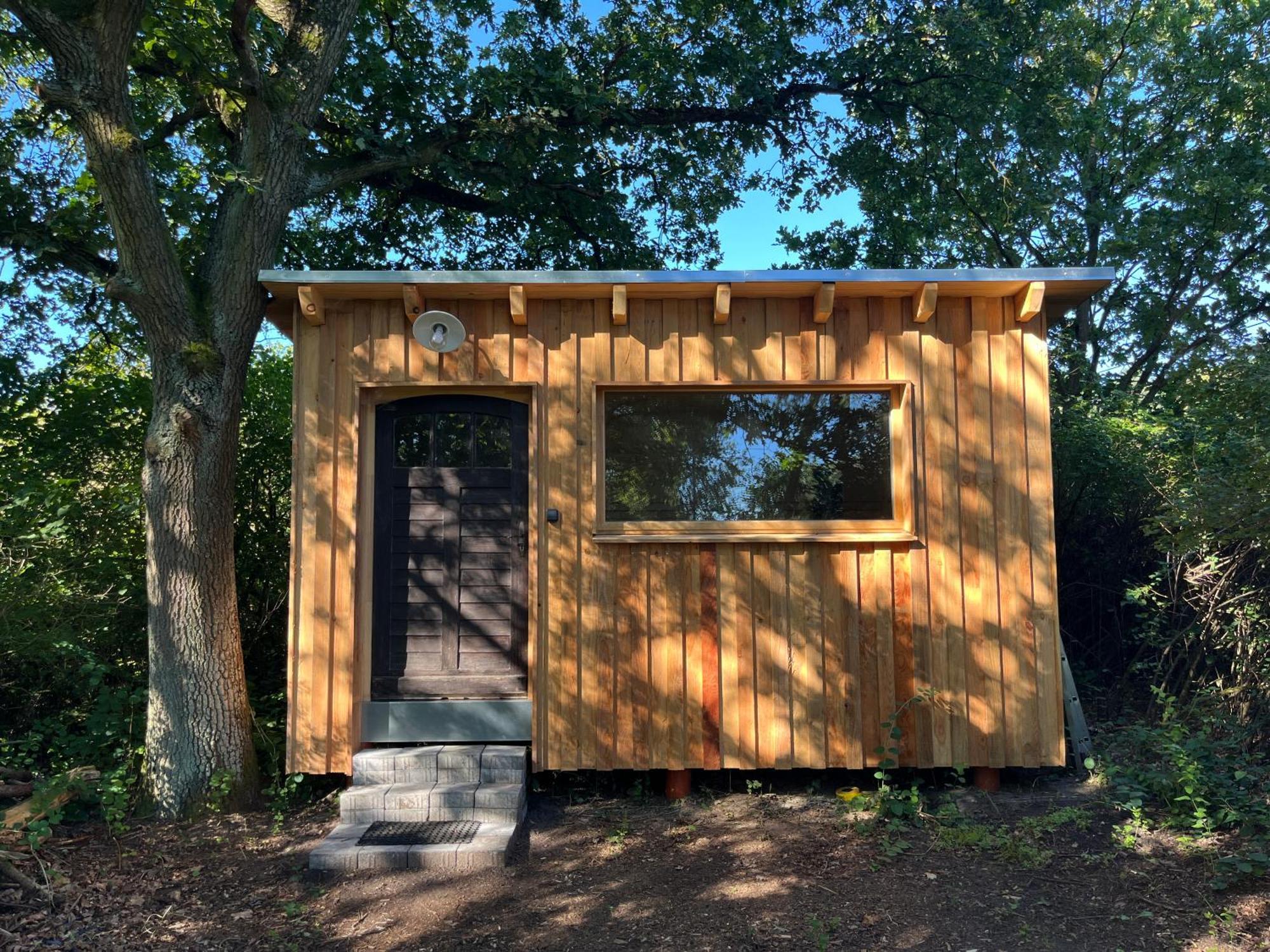 Romantisches Studio Am Waldesrand Mit Gartensauna Schwarz Luaran gambar